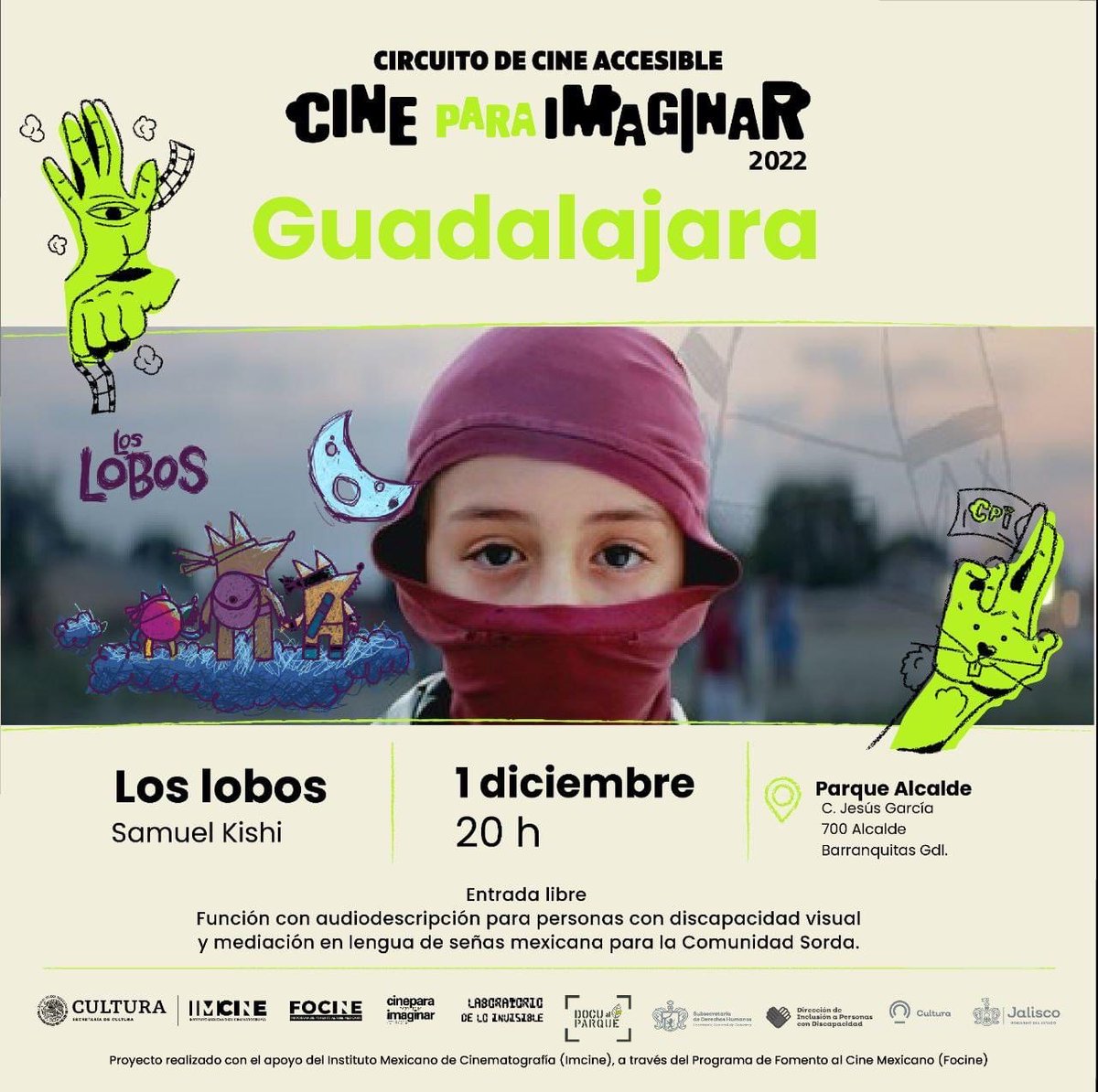 loslobosmovie's tweet photo. 📻 Es un honor compartir esta función accesible que organiza @cinepaimaginar: con audiodescripción para personas con discapacidad visual y mediación en lengua de señas mexicana para la Comunidad Sorda.

💡Función con talento presente

¡Traigan a su manada, auuu! 🐺🐺🐺 https://t.co/5g1ydw3kfp