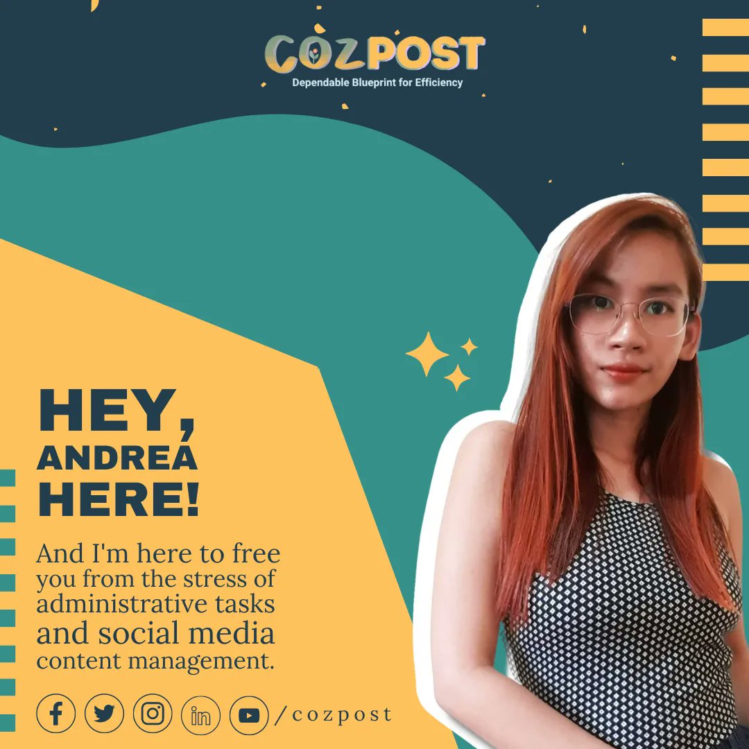 CozPost's tweet photo. Hey, Andrea here! If you feel like the walls are closing in on you because of all your tasks in the business-- then it sounds like you need a break.

I'm here to free you from the stress of administrative tasks and content management.

#cozpostVA #digitalmarketing #freelancer https://t.co/mDJdCjfamK