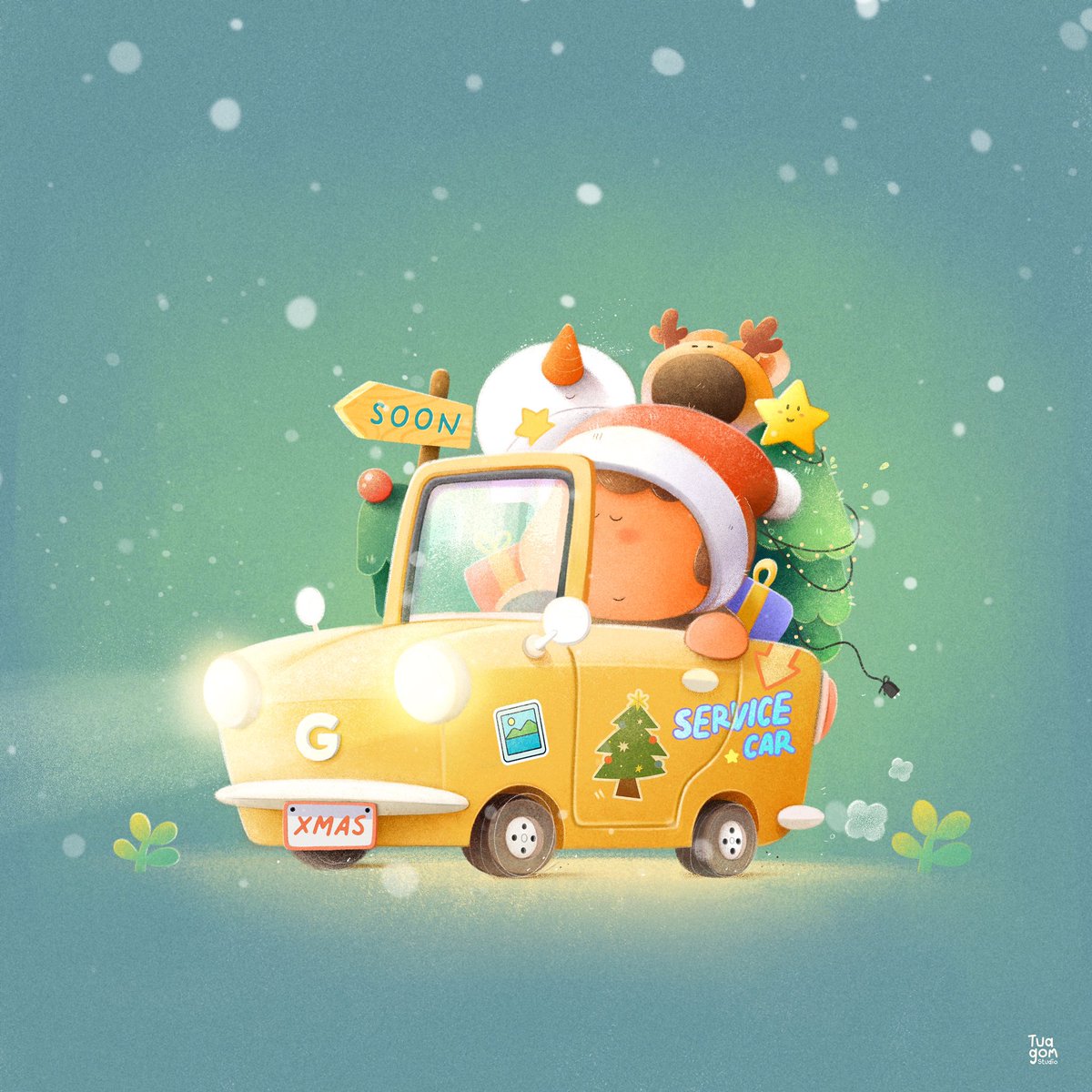 X’mas is coming…! ☃️🎁🎄