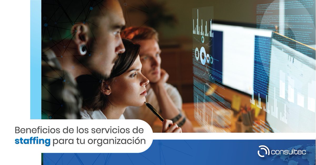 ConsultecTI's tweet photo. Entre los beneficios de los servicios de #staffing se destacan los siguientes: Uso eficiente de los recursos,  Escalabilidad del negocio,  Reducción de costos y de tiempo.
https://t.co/FURH7IMouz
#staffingservices #talentoot #itjobs #empletosit https://t.co/3T8uyxPrbp
