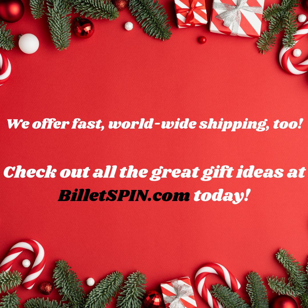 billetspin_tops's tweet photo. Great Christmas gift ideas for the most discerning people on your gift list!  Fast, World-wide shipping. 
#presents #unique #coolitems https://t.co/Dfr0MkGcVh