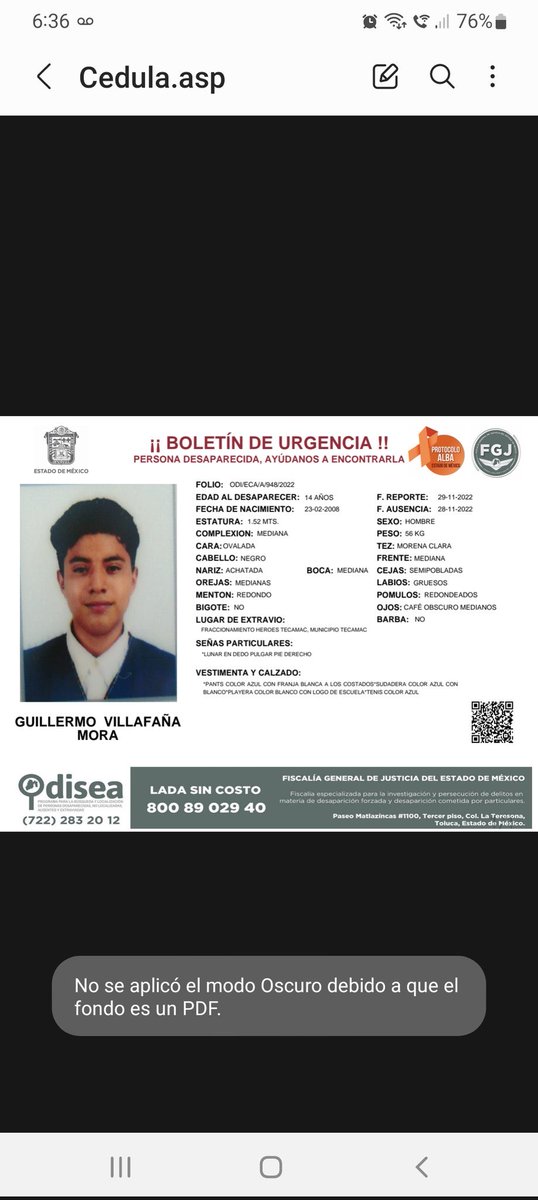 IskraArvizu's tweet photo. Su apoyo por favor en difundir o si le han visto https://t.co/hSU9FGh9kA