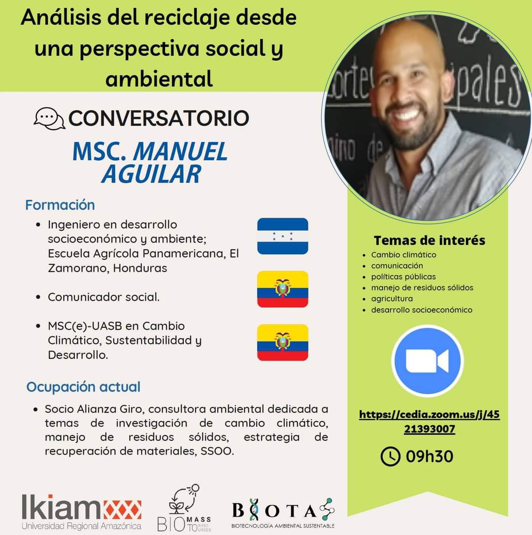 Les invitamos cordialmente a las interesantes ponencias organizadas por nuestro miembro destacado <a href="/CrisChicaizaEc/">Cristhian Chicaiza</a> 

Zoom: cedia.zoom.us/j/452139300. Miércoles 30/11, a las 9:30 AM*