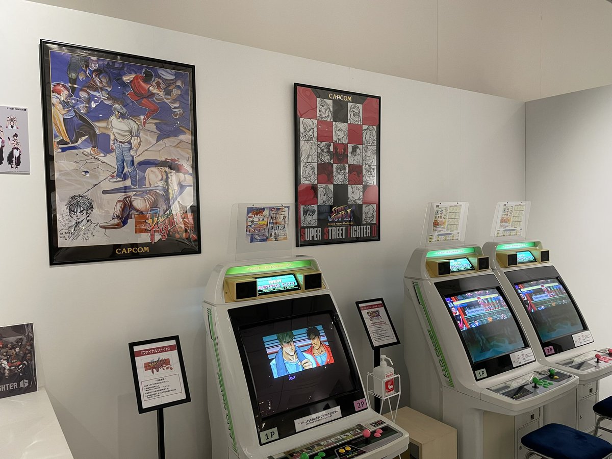 本日より ＃大阪SF展 プチアップデート！アーケード筐体の壁に