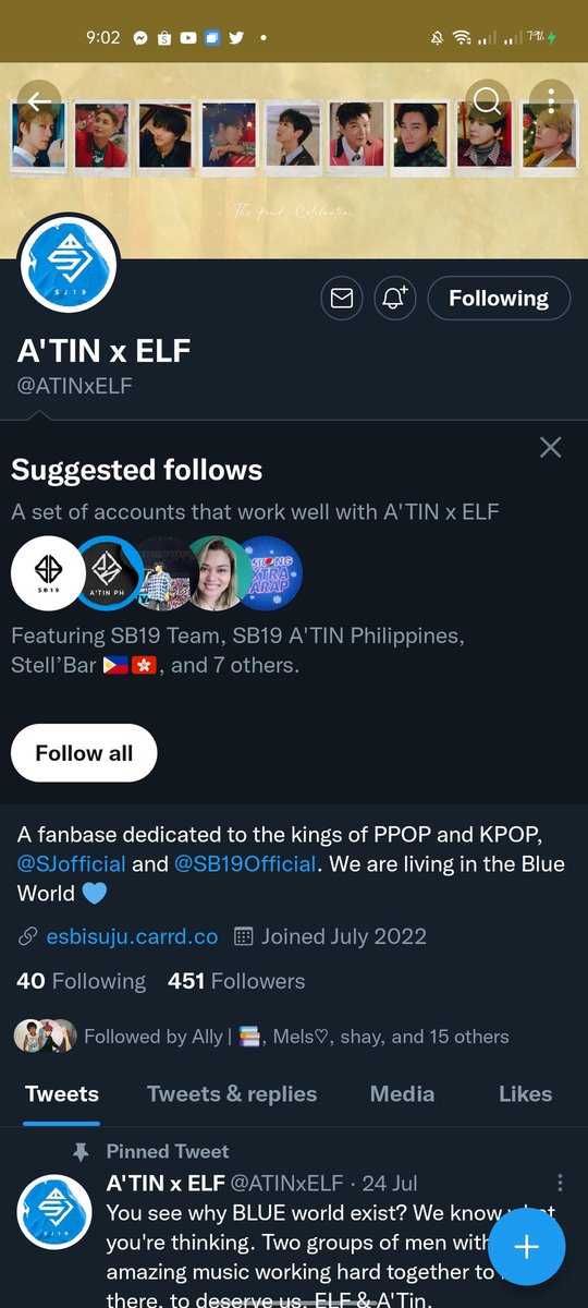 adeinnnn18's tweet photo. @amy010184 @SB19Official @ATINxELF Sana manaloooo 🫶 gustoo ko rin po makasama sa homecoming nilaa at makisigaw ng "ilang taon na nga ba stell?" Btw, elf din po koo 🫶 https://t.co/XTMufYrhKz