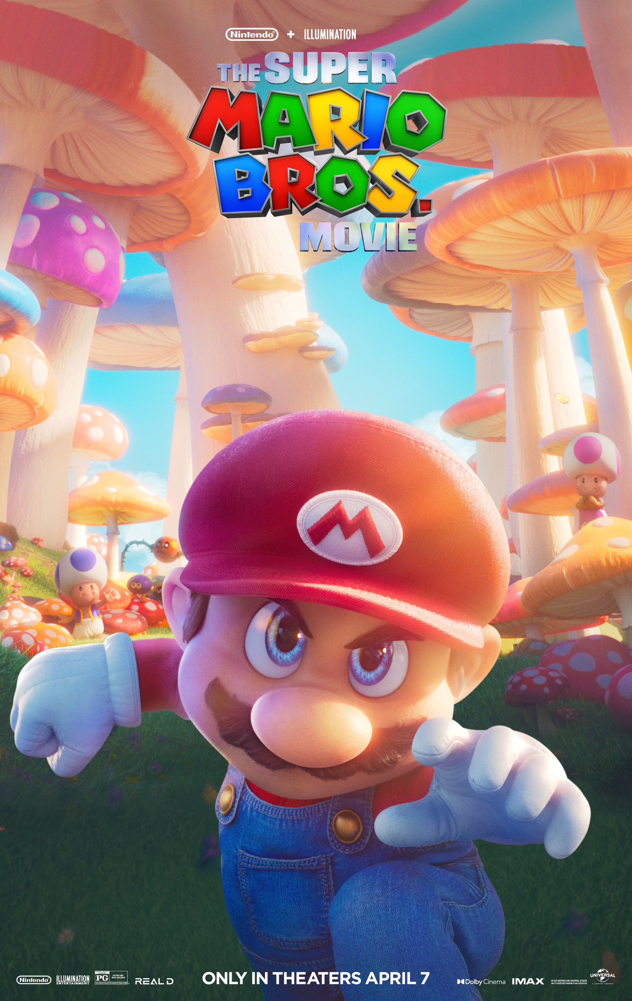 DiscussingFilm on X: First posters for Luigi and Toad, voiced by