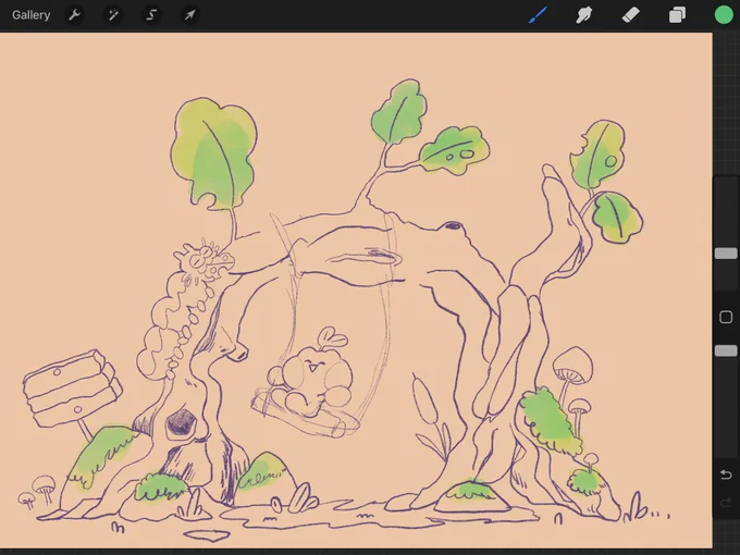 tiny forest playground #WIP 