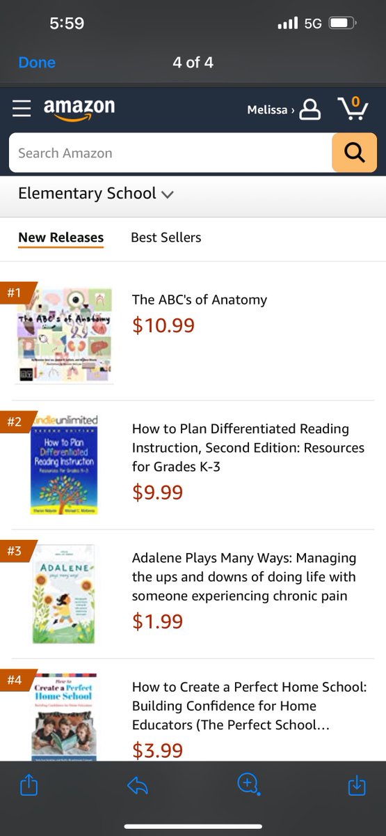 my co-author just sent me these... #1 Amazon new release in Children's Anatomy Books and for Elementary School books?! 

my mind is absolutely BLOWN! Please feel free to leave a review/send pictures - I would love to hear your thoughts!!! 🤯