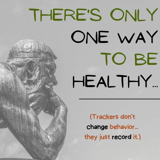 Funtensity's tweet photo. We can’t buy our way to health. There’s only one way to get there. Trackers don't change behavior, they record it. Act first, track later. Details &amp; meet the crazy Fitbit ladies in my life👉 https://t.co/kHTWhZhoAA 👈 #funtensity #commonsense #fitnesstrackers #takeaction https://t.co/2iRuxsbunp