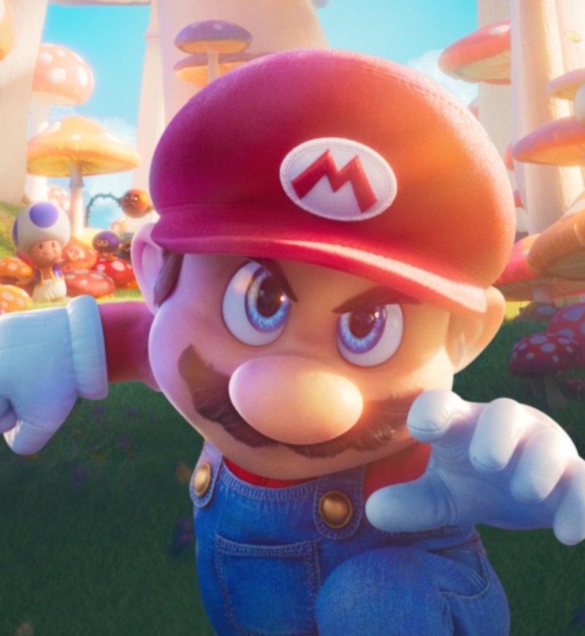 SuperSatanSon's tweet photo. I bet the JP/international posters are going to be happier/more whimsical 
#Supermariomovie https://t.co/Gk1dp1HNuB