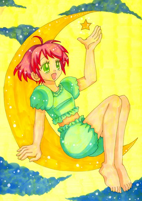 過去絵です#イラスト #過去絵 
