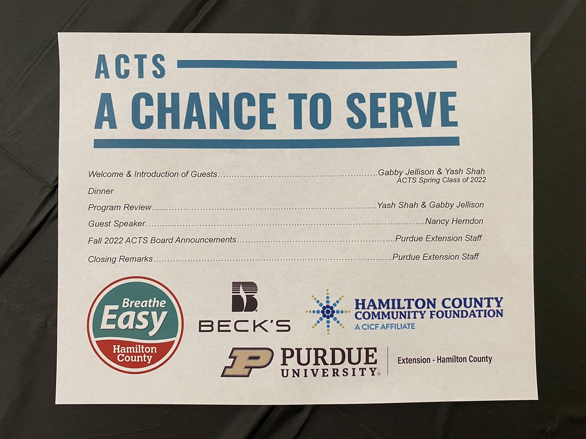 hhedfoundation's tweet photo. Members of the HHEF Board were honored to spend the evening @ the ACTS Graduation Dinner. We found our newest Board Members &amp; Celebrated so many Great Huskies as they found their new responsibilities!
Thanks @PurdueExtension for another great evening!
#WeAreHuskies
@HHSCSupt https://t.co/zbOHnkT6ks