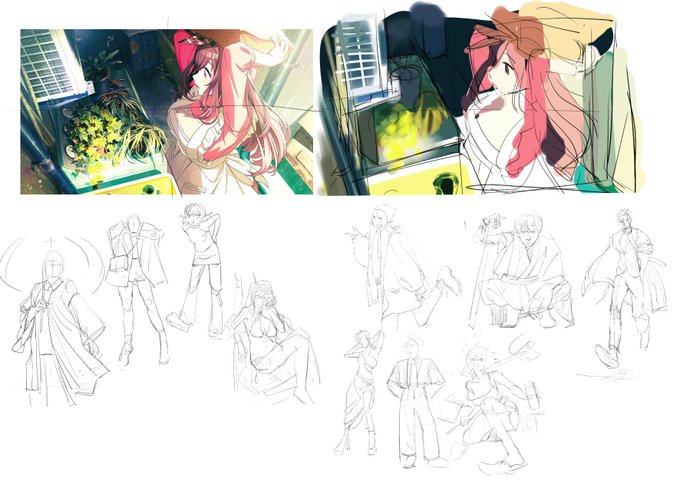 クロッキーのルーティン再開した 