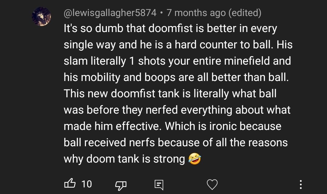got a reply on older vid and he kinda spittin. 
why can doom roll outta spawn with abilities and ball still has to wait 5s when he spawns