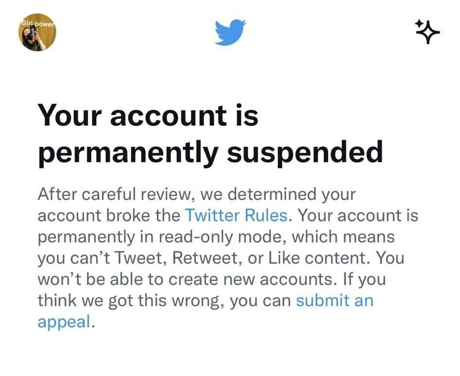 trickytaipei's tweet photo. What the actual fuck. @VickieDeTaiwan has been permanently suspended:

“After 5 days of relaying and sharing #chinaprotest information on Twitter, @elonmusk decided the best medicine for free speech is a permanent suspension.” https://t.co/dI3jTP6E4N