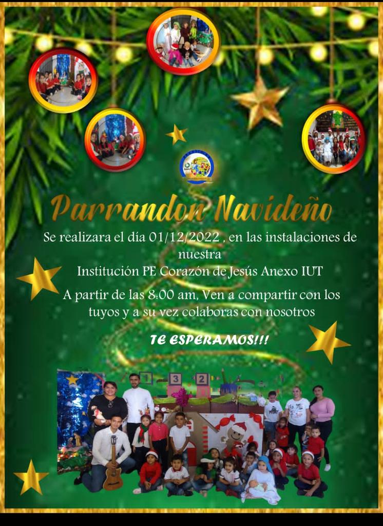 Gran parrandon Navideño !te esperamos !