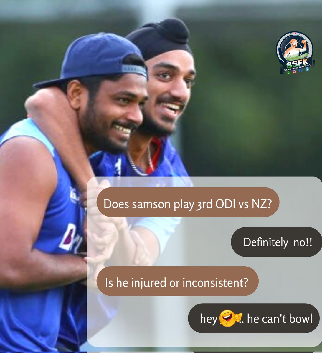 SSFKofficial's tweet photo. one more reason added to another ignoring.
#JusticeForSanjuSamson
#sanjusamson https://t.co/mBQa4KWNMT