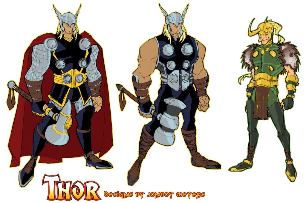ConyeGeek's tweet photo. Concept Art for Cancelled Marvel 2010 Thor Cartoon by Jonboy Meyers
#Marvel #Thor #conceptart #Unproduced #Cartoon #comic https://t.co/4yzj2otvRy