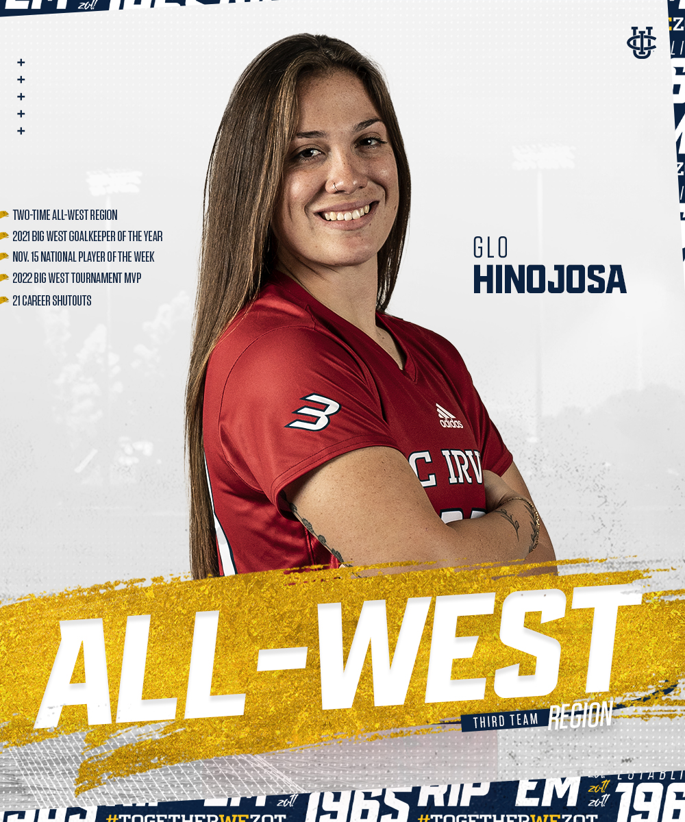 UCIwsoc's tweet photo. All-West Region for a second time for Maddy and Glo!! #STRONGwomen #RipEm https://t.co/xOyJQTqYPL