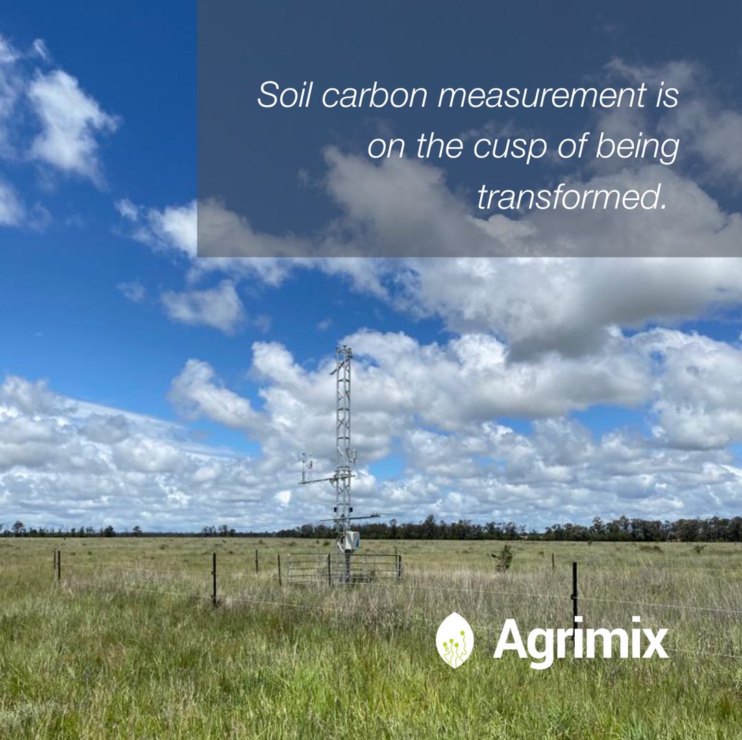 Transforming soil carbon measurement. That’s the message from <a href="/abclandline/">ABC Landline</a> in a recent soil carbon segment featuring #fluxtowerresearch. #Agrimix in collab with <a href="/QUT/">QUT</a> are developing a science backed toolkit that will cut #soilcarbon measurement costs 👉 bit.ly/3GUgtSz