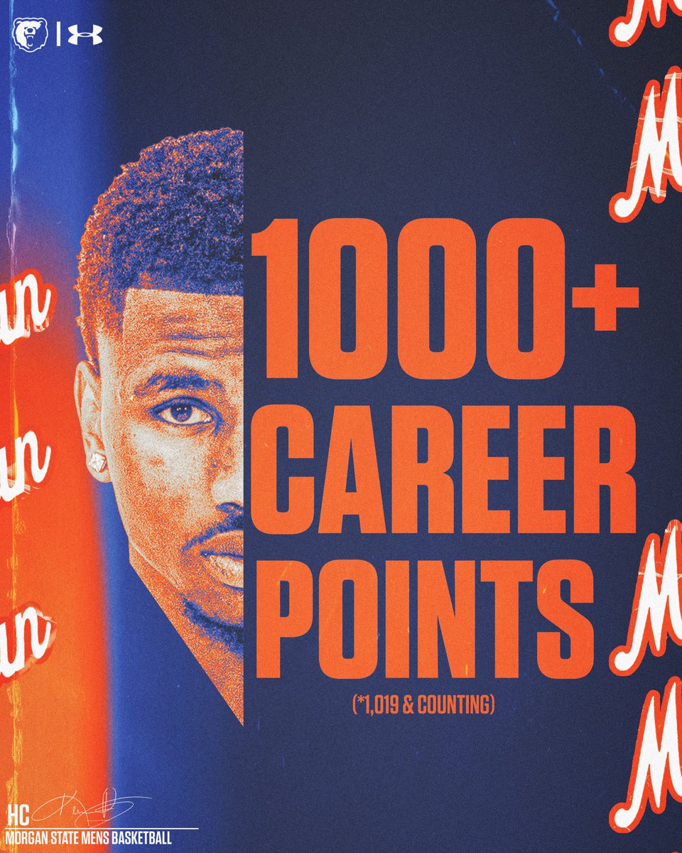 MSUBearsMBB's tweet image. WELCOME TO THE 1000+ POINT CLUB