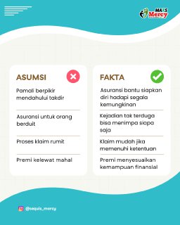 Sequis_Mercy's tweet photo. berikut ini adalah asumsi asumsi dalam asuransi 
#sequis #sequislife #sequislifeofficial #sequislifemedan https://t.co/YsoULtMEW6