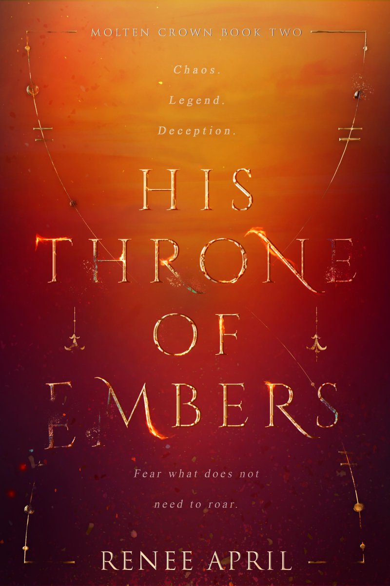 SkyNationPub's tweet photo. 🌟COVER REVEAL🌟

His Throne of Embers (Molten Crown #2) will be coming out in 2023! 

Rose's journey continues...

https://t.co/JMiXS1tI5O https://t.co/7O2ANisPtP
