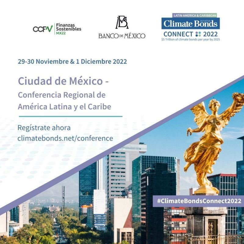 carobarretom's tweet photo. Invitados todos al evento del año de #LATAM en #FinanzasSostenibles organizado @ClimateBonds @Banxico @CCFVerdes y patrocinado por @Deloitte en #Mexico

#ClimateBondsConnect2022 @mdeaurre @DavidSolano04 @valeria_dagnino @climatebonds_LT @JorgeSchaar @DeloitteMX @alevanrell https://t.co/1lBuWMzH5J