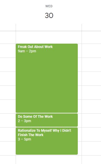 RobDenBleyker's tweet photo. tomorrow's schedule is intense https://t.co/RkKgGAvVKu