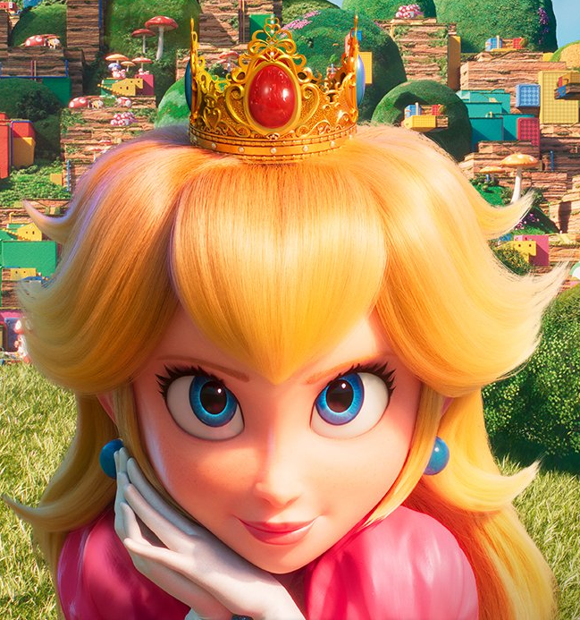 マリオ ピーチ 王冠 ザ・スーパーマリオブラザーズ・ムービーのピーチ 