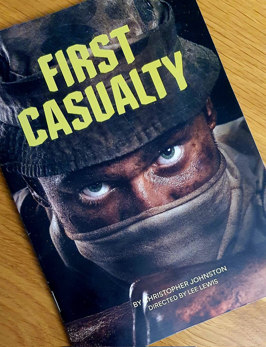 Remarkable &amp; confronting play with an authentic voice, from a serving Australian soldier. Life on the front line of a modern war. Tense,moving,visceral,&amp; very believable. The set, acting &amp; direction are superb-we left the theatre shaken,but very moved. x.com/qldtheatre/sta…