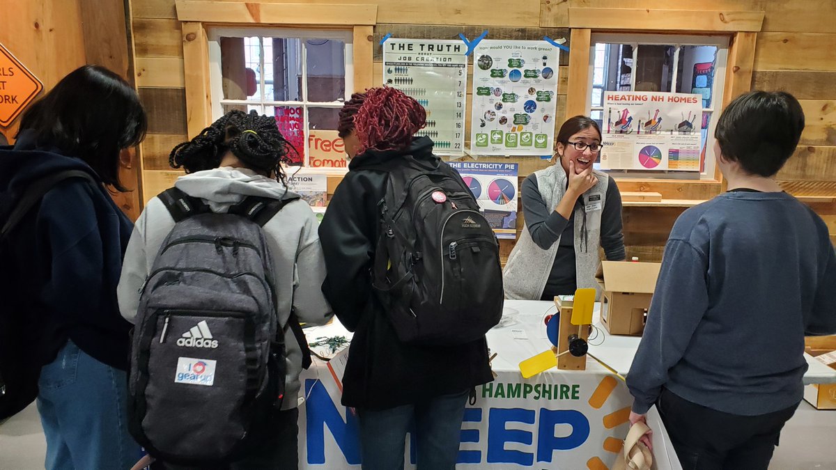 NHEnergyEd's tweet photo. Had an awesome day with @GirlsatWorkInc at their career fair! Thanks for having us! https://t.co/uNDPtfC4Tk https://t.co/XCWZWRwxjD