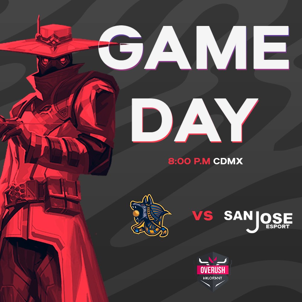 Jornada 3 en la Overush 5 esta ocasión con un rival ya conocido contra el cual daremos nuestro mejor esfuerzo
🆚️ <a href="/TeamSolVictus/">Team Sol Victus</a>
⏰️ 9:00 P.M 🇵🇦
📺 Offline

@LOVSValorant