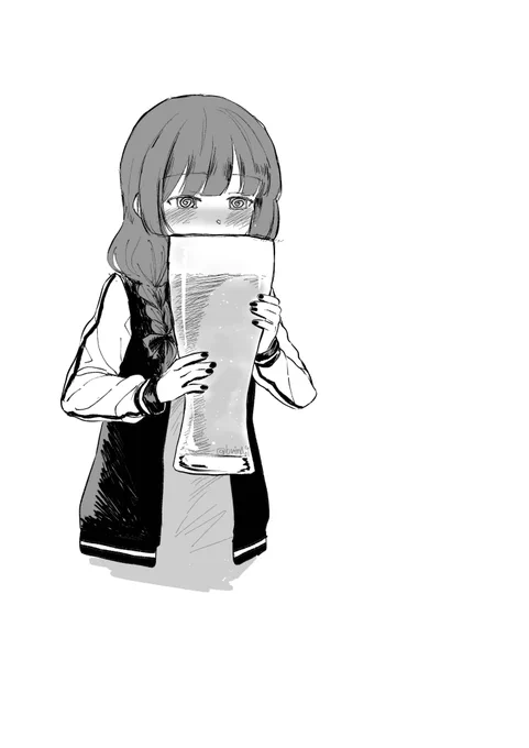 ぼざろに脳を灼かれてました
#今月描いた絵を晒そう 