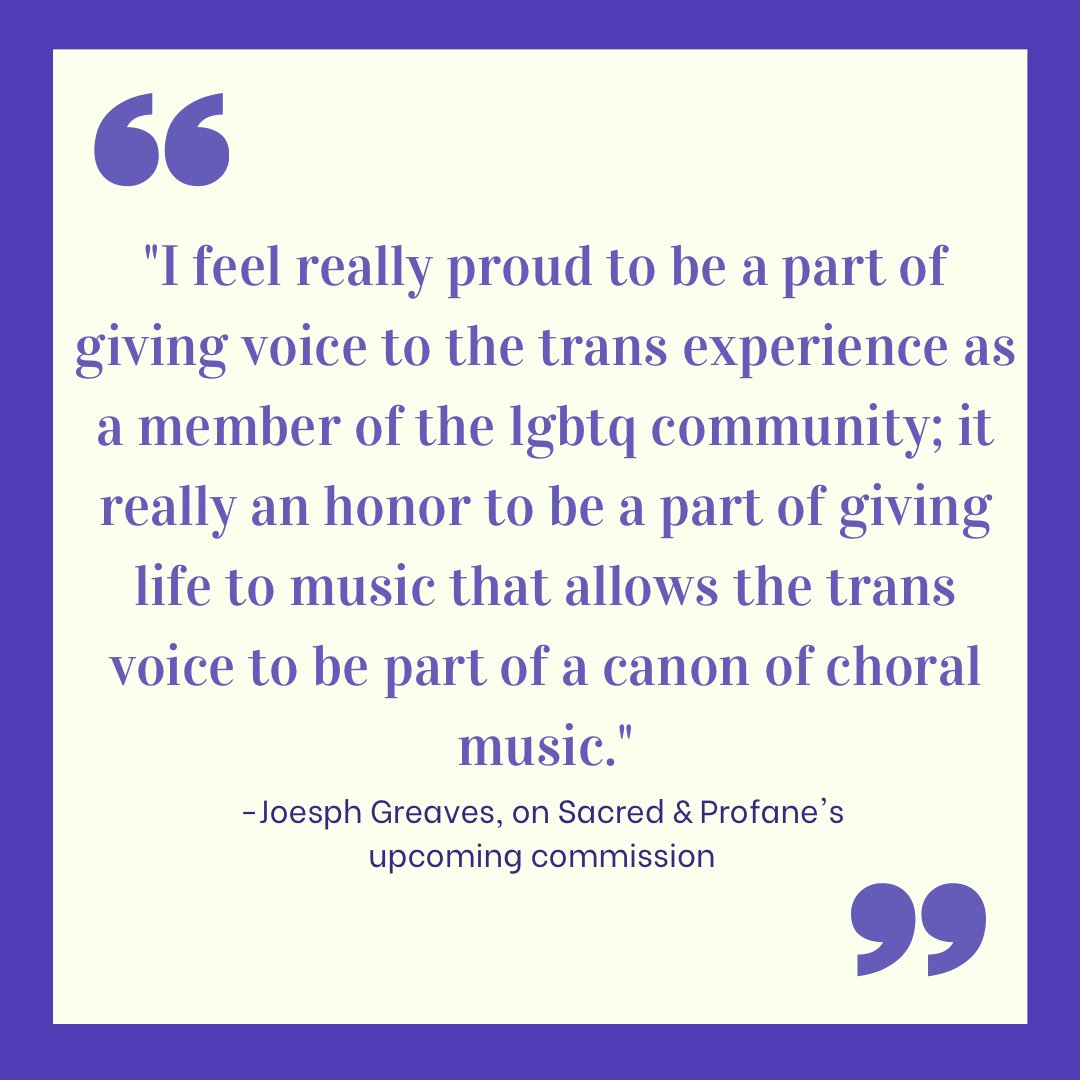 SacredProfane1's tweet photo. Our livestream starts in 10 minutes! Hear more insights into our commission at the premiere: https://t.co/thYUt2H0Uf

• #choral #singer #vocal #acapella #lgbtq #givingtuesday #musician #contemporarycomposer #worldpremiere #concert #livestream • https://t.co/U056ruSzyS