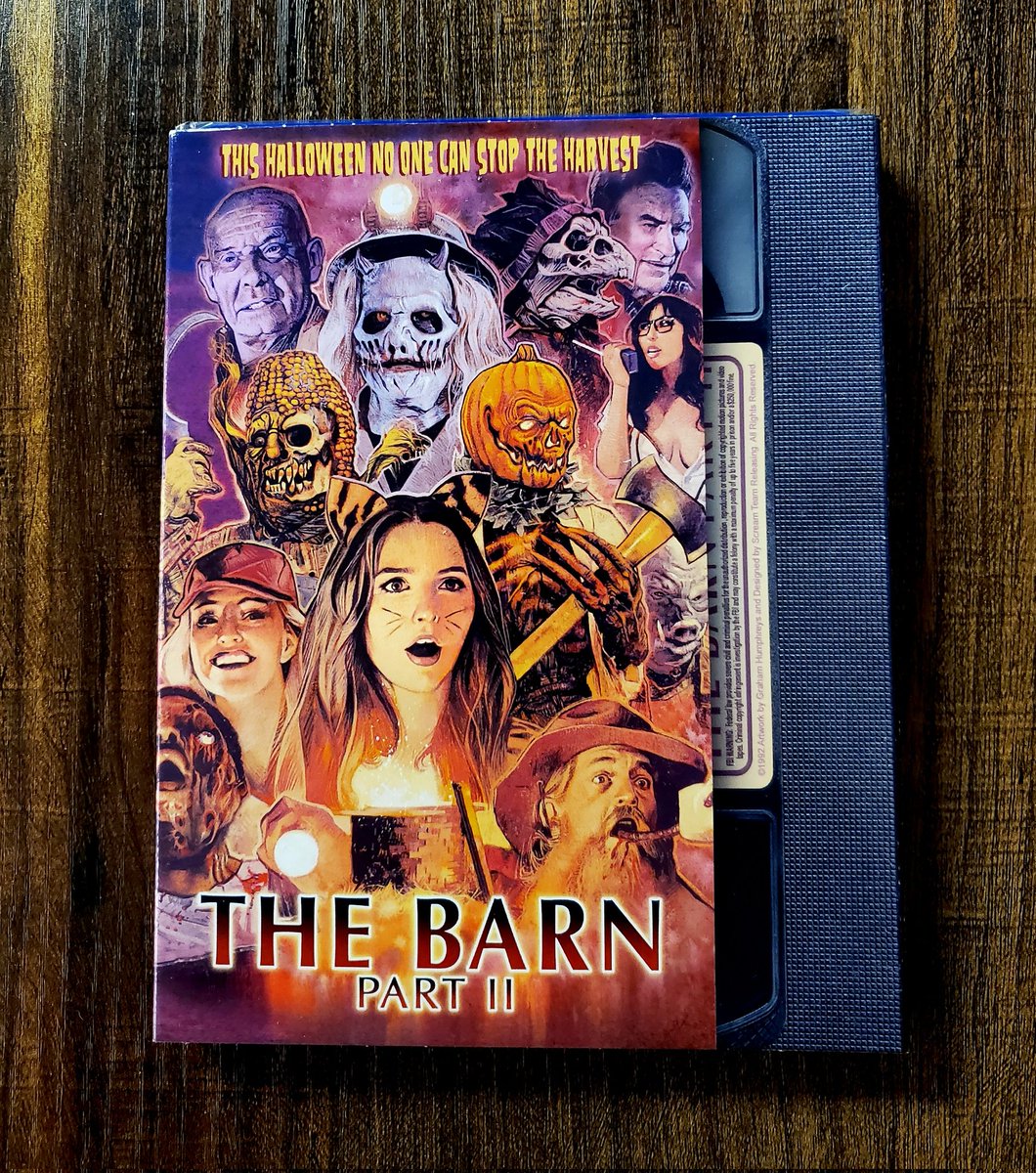 MikeCrissinger2's tweet photo. It's worthy! And If you've seen the original you gotta see the sequel!.. #FuckNovember #HailToOctober🎃 #HTO🎃 #TheBarnPartII #horror 🧡💜🖤 https://t.co/0AGVtC9ouP