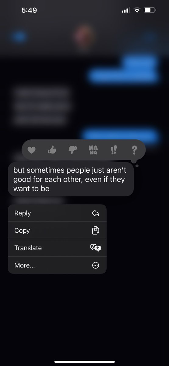 We