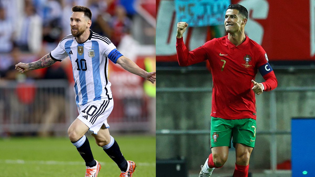Who is your Favorite Football Player..
<a href="/TeamMessi/">Team Messi</a>
<a href="/Cristiano/">Cristiano Ronaldo</a> 

..

#MAMA2022 #世界杯直播 #AzamSwati #football #FIFAWorldCupQatar2022 #SpotifyWrapped #Argentina #Portugal #Messi𓃵day #Cristiano #FootballFestivalCampaign #WorldCup