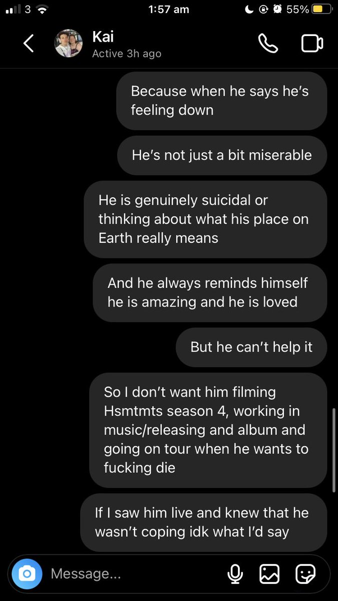 bad4bassett's tweet photo. @joshuatbassett please please please leave all your worries and stress and take some time off. I can’t bare seeing you like this. Forget about tour we can wait, it can wait! Forget about the album we can wait, it can wait! I want you to focus on yourself!! https://t.co/b0dDfBstHW