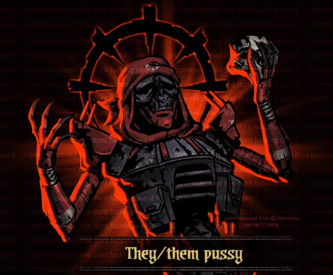 COMMISSIONED THIS DARKEST DUNGEON  REVENANANT FROM  COMMISSION HIM TOO!! NOOOW!!!!! 