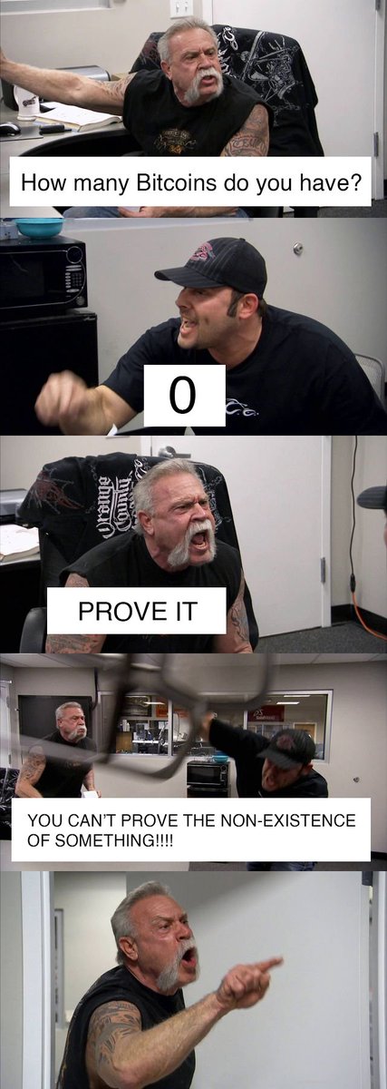 ZEDIONofficial's tweet photo. When the IRS asks how much #Bitcoin you have 🧐 https://t.co/0hlafgTJko