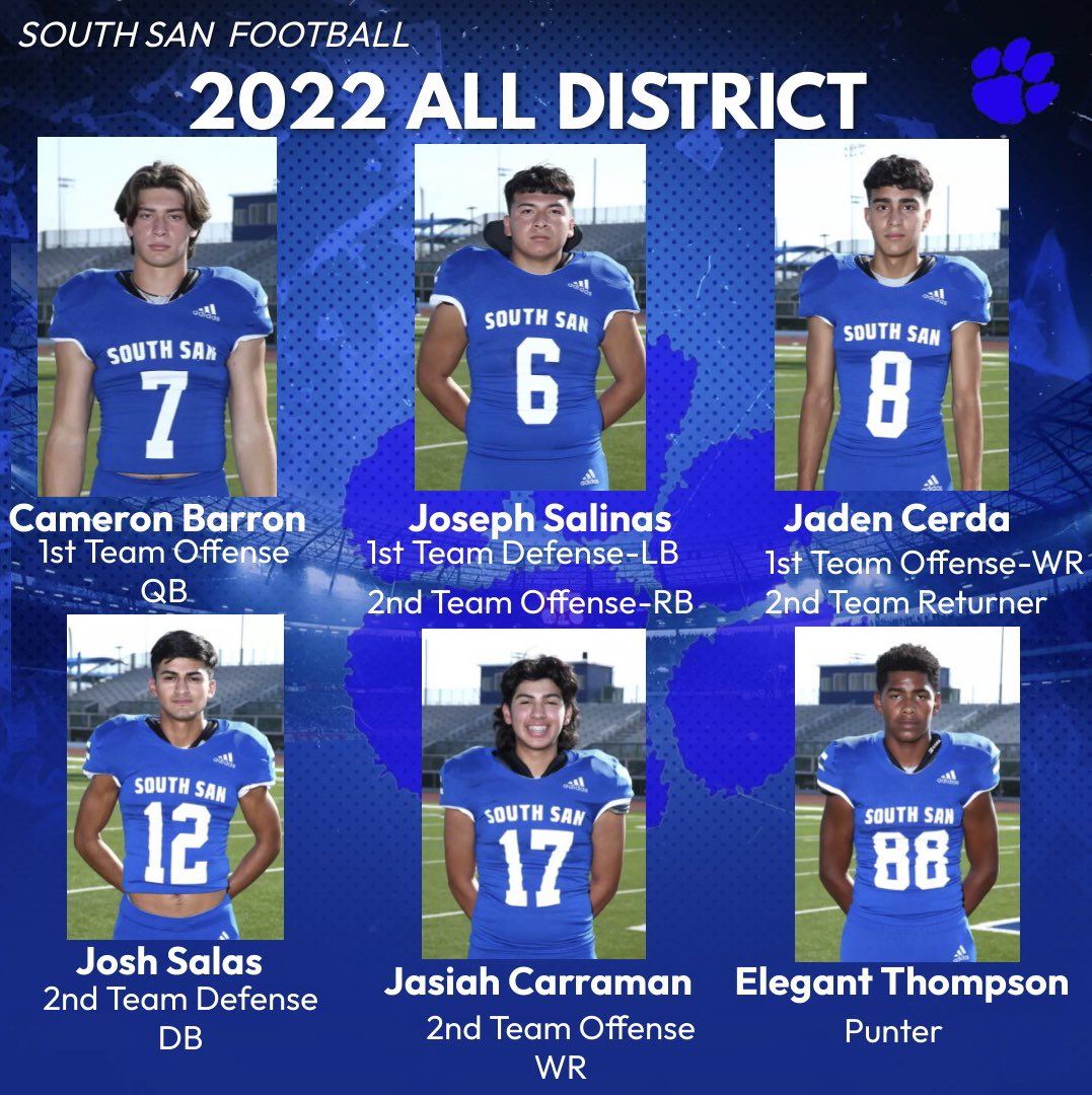 SouthSanFB's tweet photo. Congratulations, young men! Proud of you all! 🐾 https://t.co/0a09w2Is5u