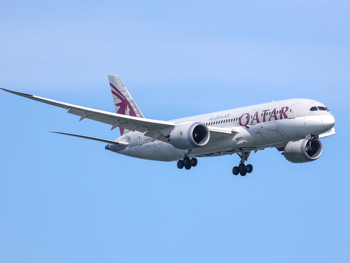 johnkkho's tweet photo. A7-BCD - Boeing 787-8 Dreamliner - Qatar Airways
#fifaworldcup2022 #fifaworldcup
#飛行機写真 https://t.co/VDqhfplYqm