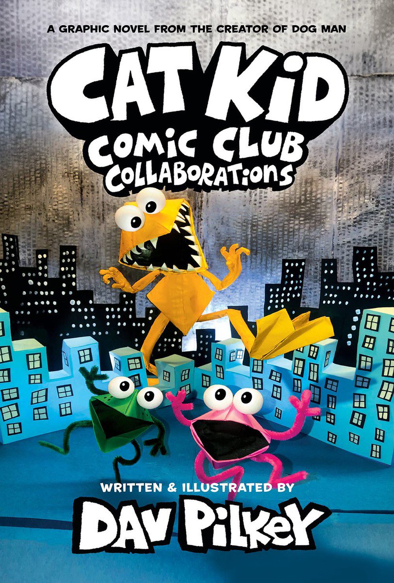 MrSchuReads's tweet photo. @kassiaowedekind I spent time in @MrsLaydensClass’ second-grade classroom today. So many students were creating brilliant comics inspired by Dav Pilkey. I thought of their art and stories as I read Cat Kid tonight. https://t.co/56EsyQPJZw