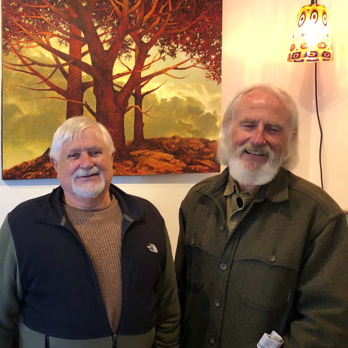 FateAccompliArt's tweet photo. Join us this Friday, Dec 2nd from 4 - 7pm to meet local artists Stephen Lawrie &amp; Norm Campbell. They will be showing new originals and prints and mingling with wine &amp; refreshments! 🥂 🧀 🎉 
#ShopSitkaLocal #AlaskaArtist #FateAccompli https://t.co/aRpjRblcUF