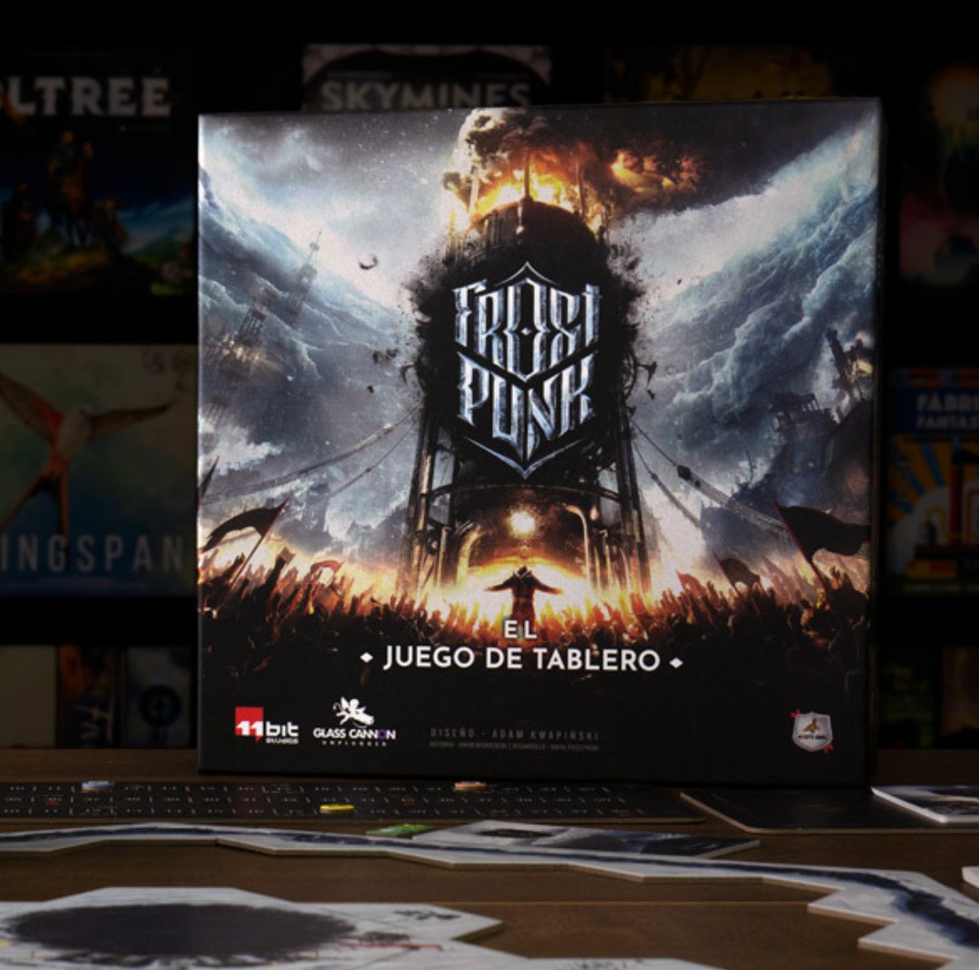 acark308's tweet photo. @MalditoGamesES a anunciado que enero saldrá a la venta el juego de mesa del aclamado juego de PC  #Frostpunk.
#malditogames #frostpunk #boardgames  #BGG  #juegosdemesa https://t.co/yUev6fzPAp