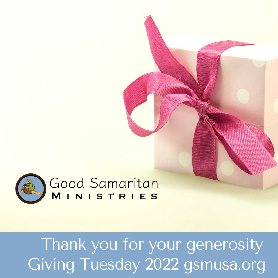 GoodSamMin's tweet image. There's Still Time to Double the Impact of Your Gift! - mailchi.mp/gsmusa.org/giv…