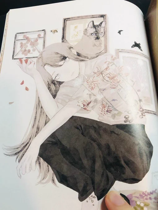「Girls2022」発売しております!私も掲載していただきました!綺麗で可愛い女の子のイラストが満載ですのでぜひお手にとっていただきたいです〜!#girls2022 #artbook事務局 
