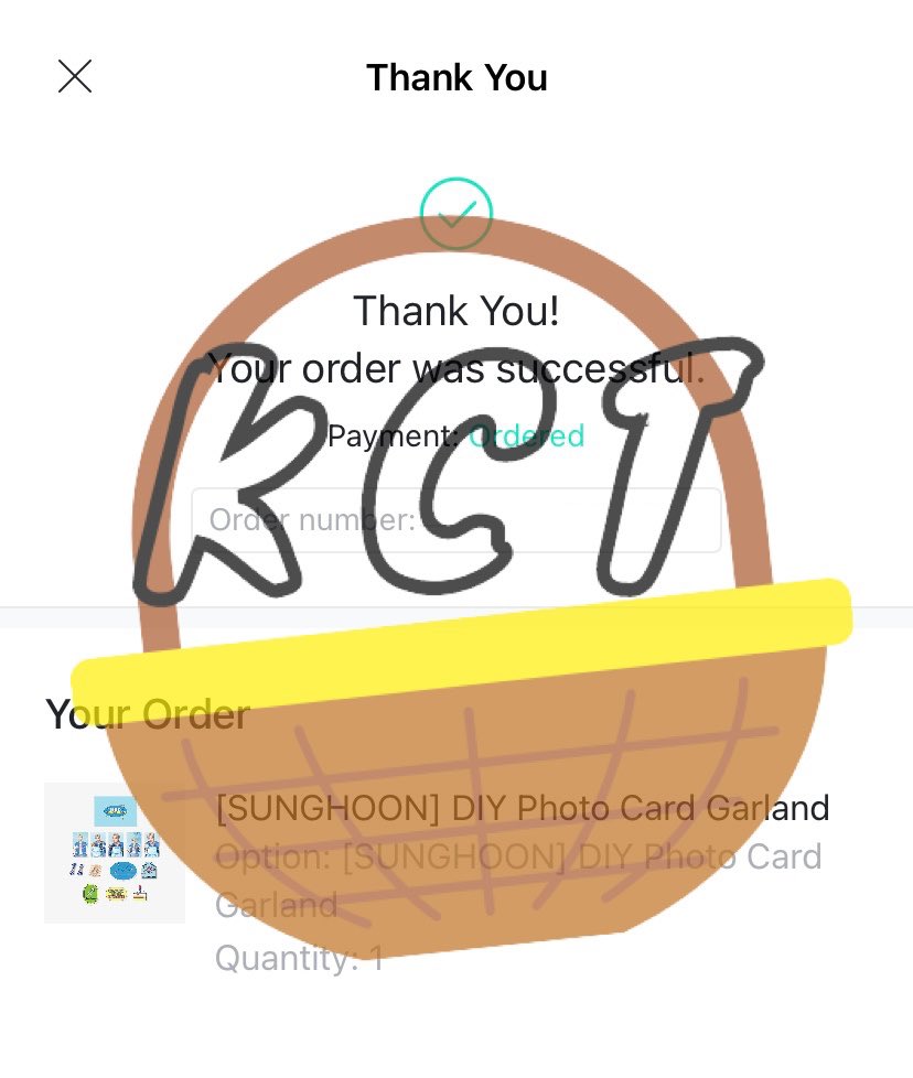 KCTbasket's tweet photo. #KCTbasket_Proofs

SUNGHOON BIRTHDAY MERCH
— DIY PHOTOCARD GARLAND

SECURED! https://t.co/fO6InRO44x