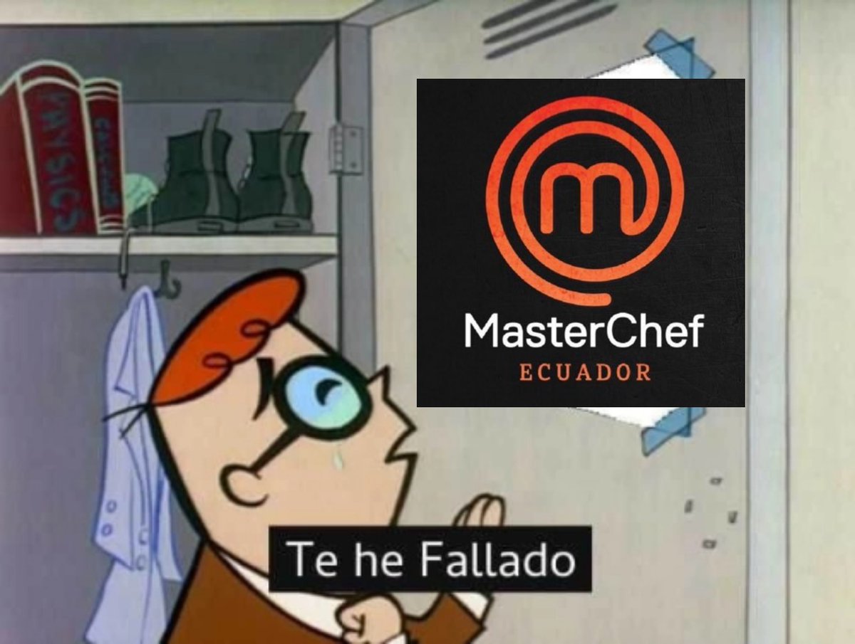 Cuando te perdiste el primer capítulo de #MasterchefEcuador